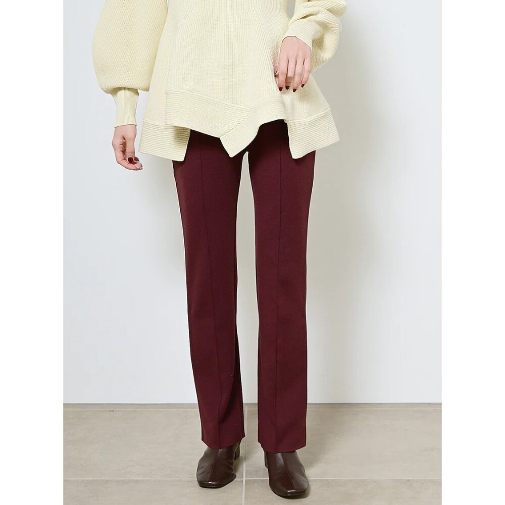 SNIDEL Warm Knit Flared Pants - size 0
